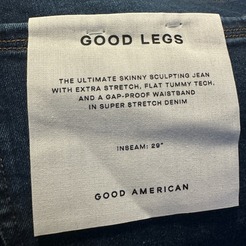ALWAYS FITS GOOD LEGS SKINNY JEANS INDIGO SIZE 20-26 - Picture 2 of 5